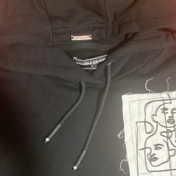 Maniere de Voir hoodie black US0 - Picture 4 of 8